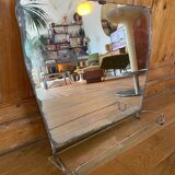 Bathroom mirror shelf