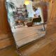 Miroir et tablette de salle de bain vintage