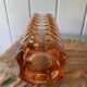Vase verre lourd 70s
