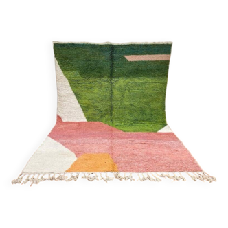 Tapis beni ouarin fait main traditionnelle taille 150 x 250 cm