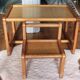 Bureau et chaise enfant brutaliste