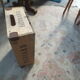 Ancienne caisse en bois et fer hediard
