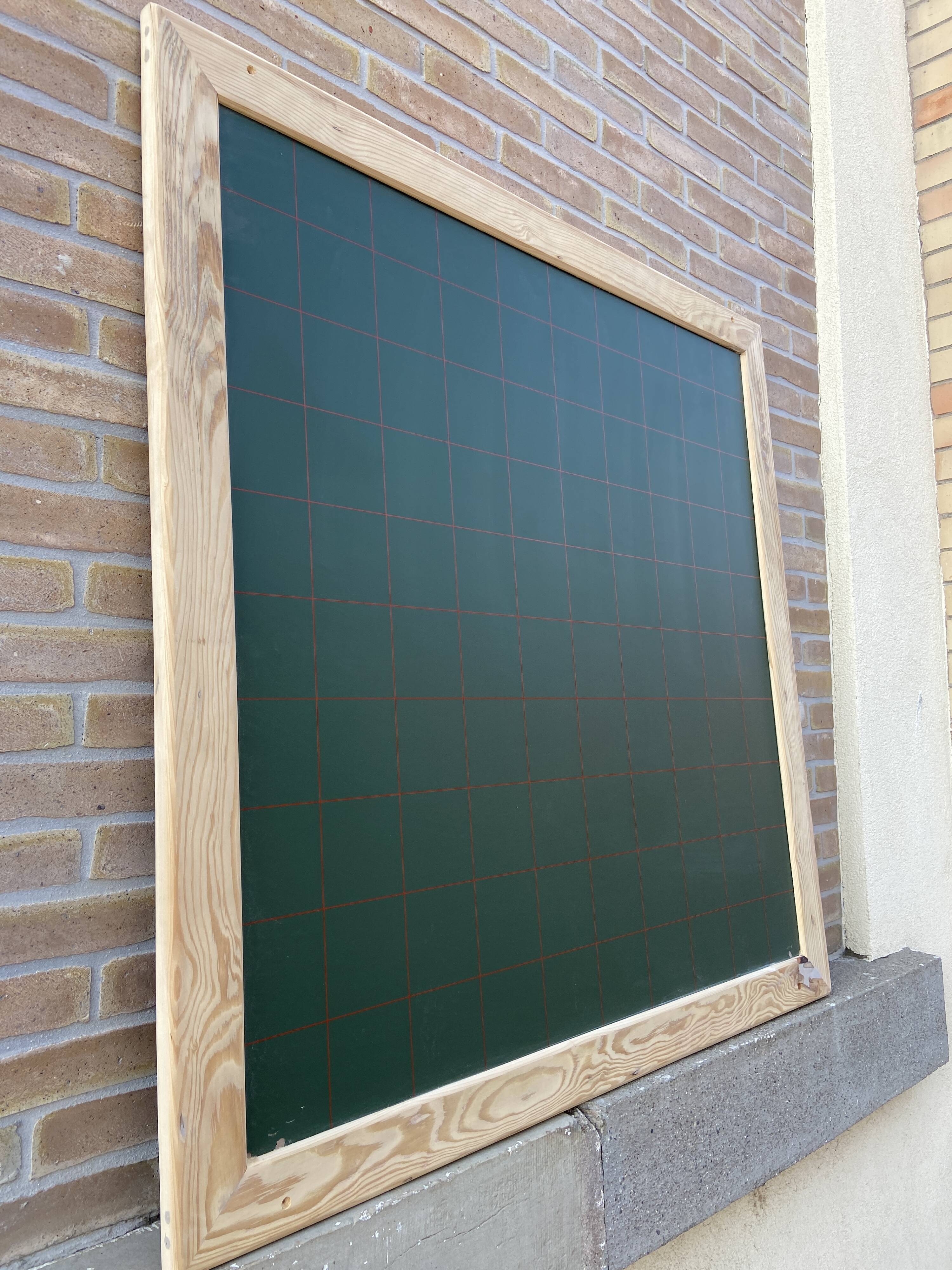 Vintage school mural