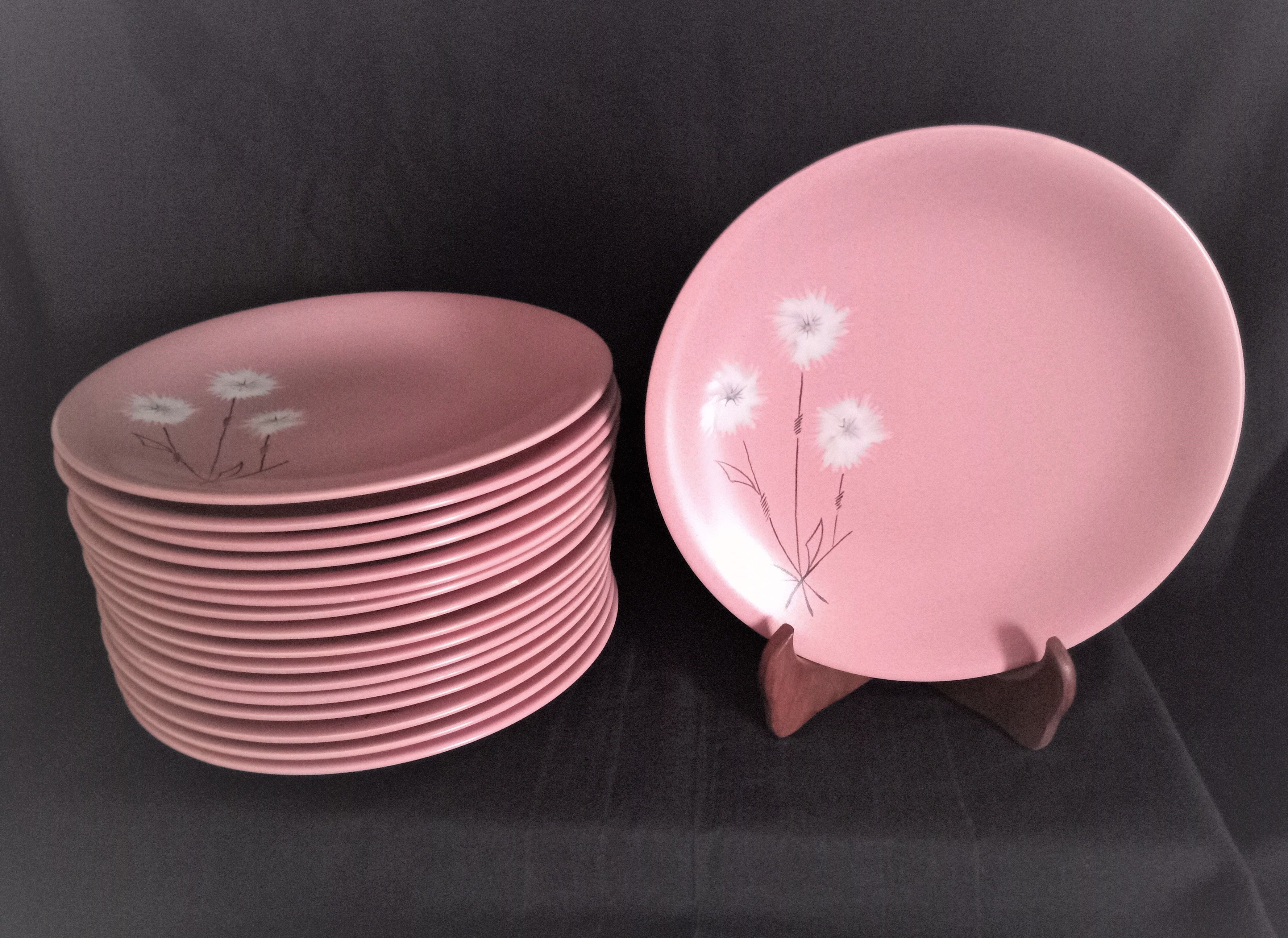 Longchamp - Longchamp ceramic table serving part, dandelion pattern (26 pieces)