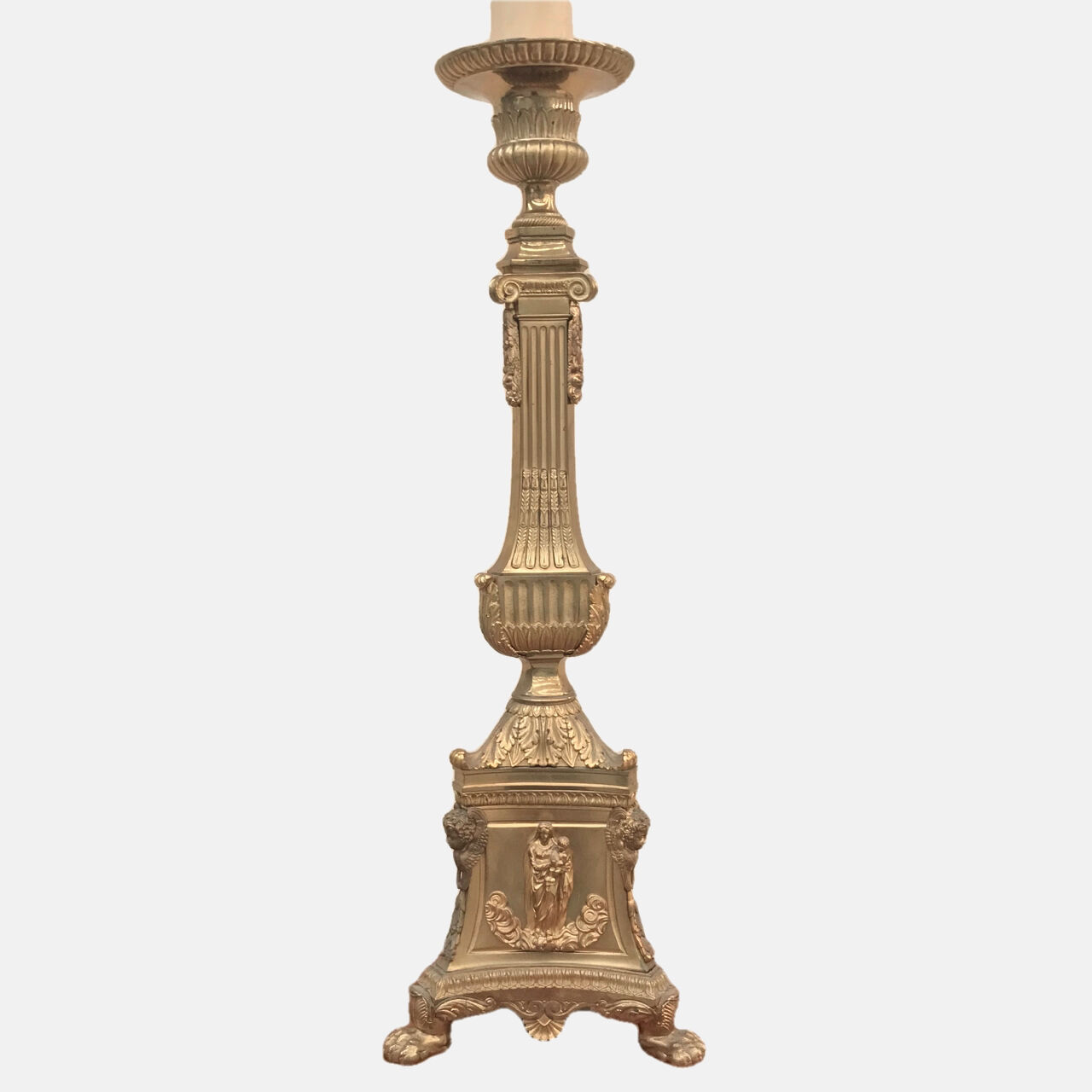 Louis XVI bronze floorlamp