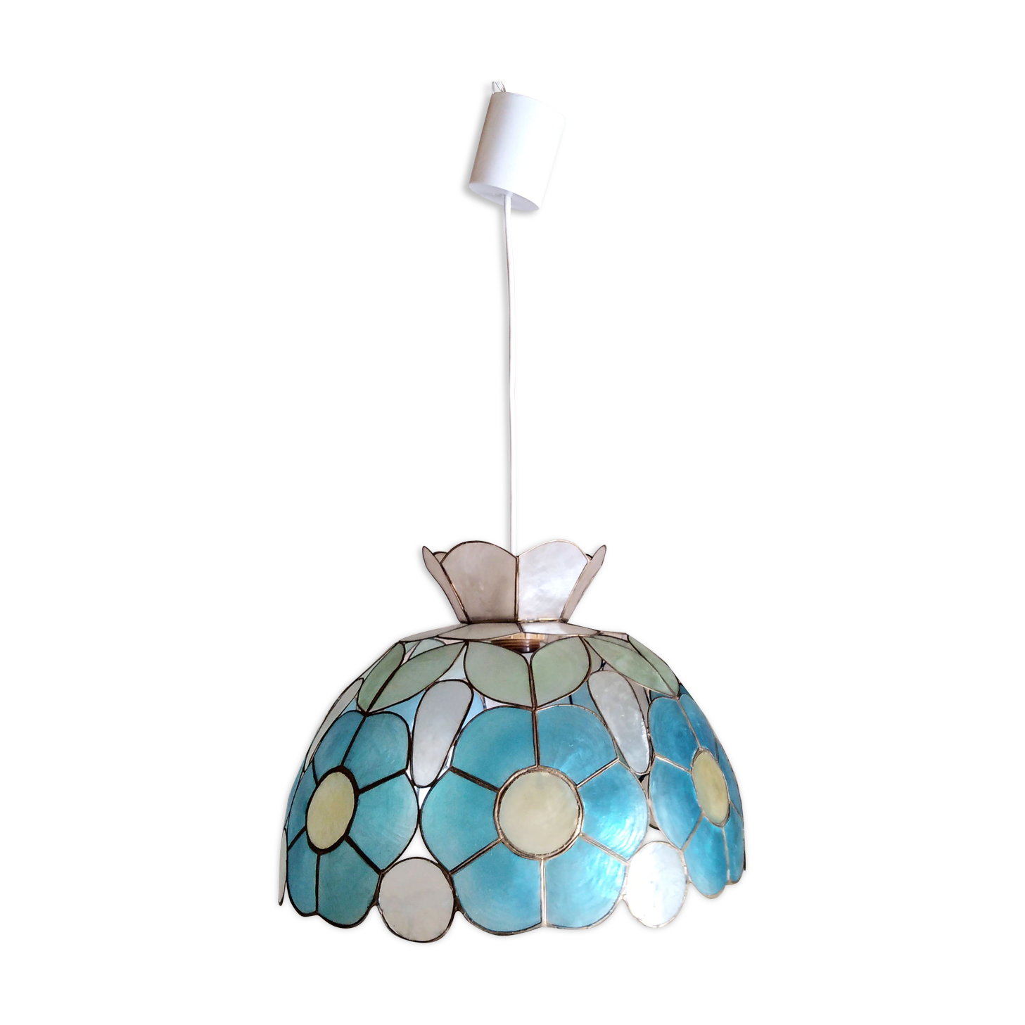 Lustre en nacre vintage