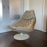 Fauteuil lounge d'Artifort modèle F588 par Geoffrey Harcourt, 1960