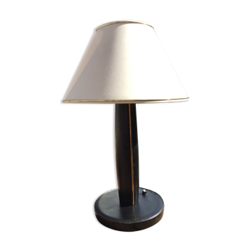 Vintage leather lamp