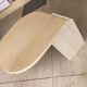 Vintage water drop travertine coffee table