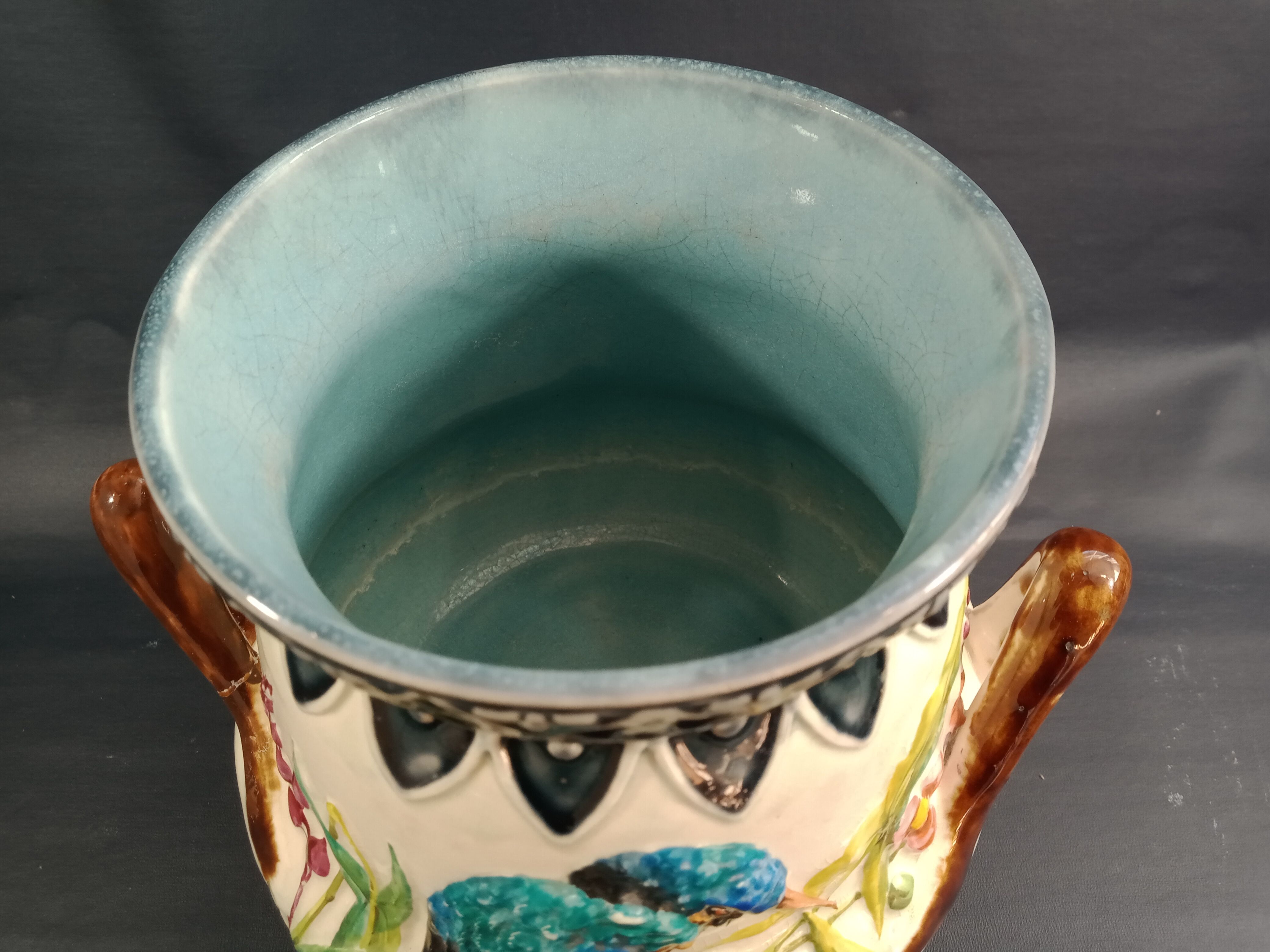 Vase dabbling art nouveau