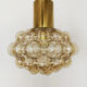 Bubble glass pendant lamp by Helena Tynell for Glashütte Limburg