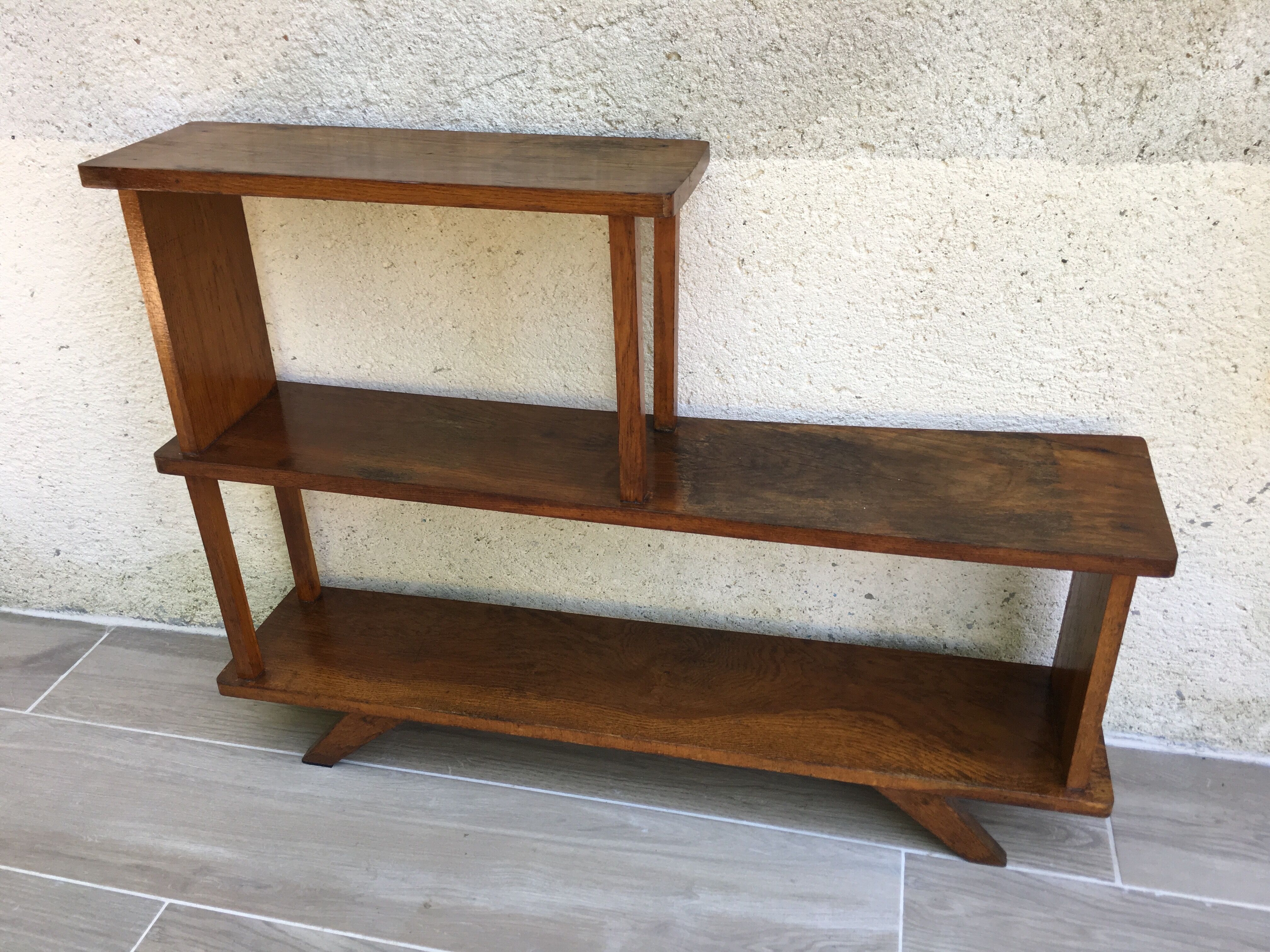 Etagere geometric oak annees 50