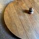 Cheese platter, rotating centrepiece in solid wood ⌀ 78 cm