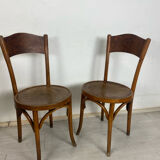 Bistro chair pair