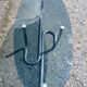 Metal and glass coffee table