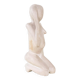 Stone sculpture of a female figure, modernist form, 1980s, produced in Denm