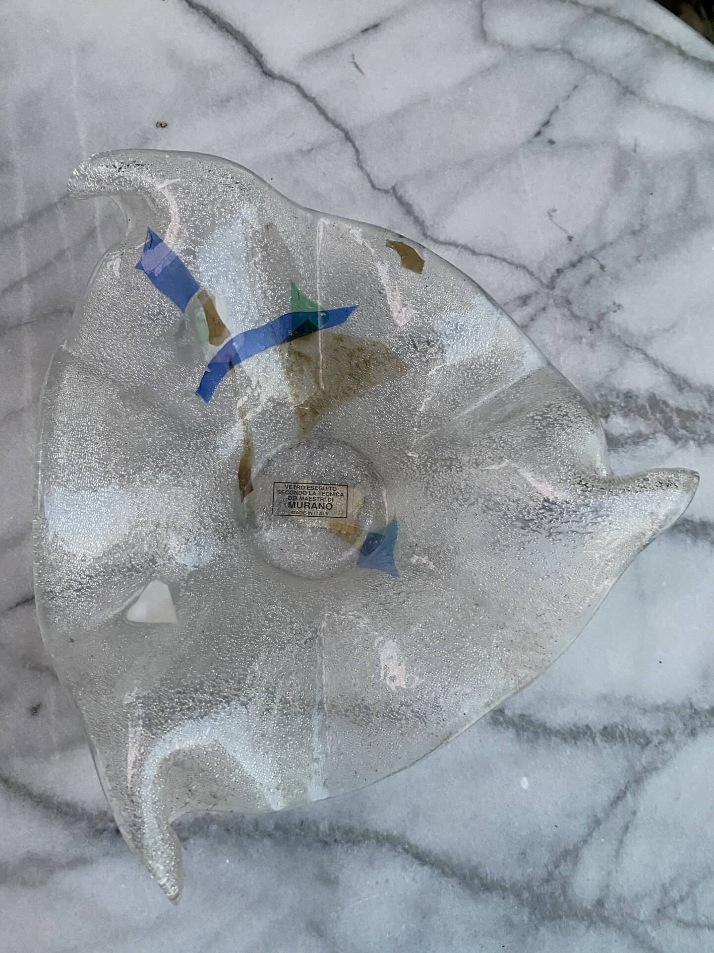 Vintage Murano glass bowl / ashtray – Italy