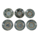 Group of 6 ceramic plates, China, 19th century