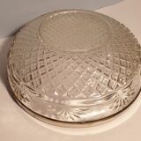 Pressed glass bowl