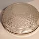 Pressed glass bowl