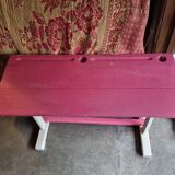 Wooden school desk early twentieth century