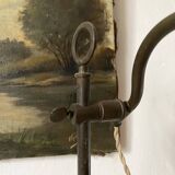 Jeweller's lamp, workshop lamp, glass paste shade