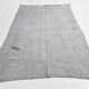 Tapis kilim vintage gris