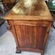 WALNUT STOCK CHEST WITH 4 DRAWERS AND A WOODEN TOP FROM THE 19TH CENTURY