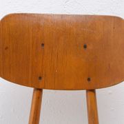 Mid century dining chairs Ton, set of four, 1960