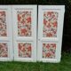 Lot 8 portes anciennes pour placards sapin massif