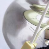 Églomisé glass table lamp