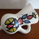 Roger Capron wall bouquetière signed