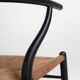 Ensemble de 2 chaises "Wishbone Chair" "CH24" par Hans J. Wegner, 1950