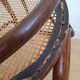 Fauteuil Thonet en bois courbé et cannage