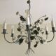 Antique metal chandelier