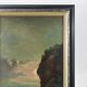 Oil on canvas seascape
