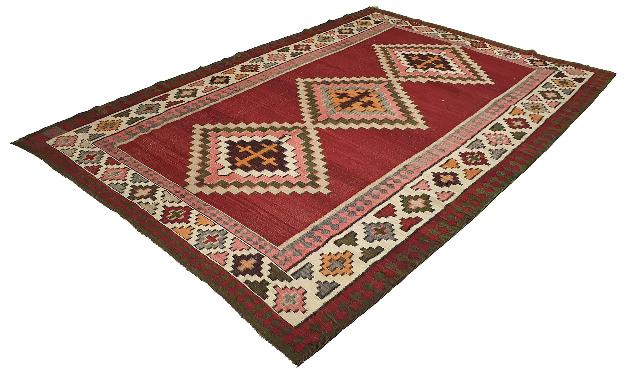 Turkish kilim rug, 260x148 cm, MYK-842