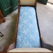 bench sofa bed 19th century empire daytime