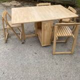 Vintage IKEA wooden table and chairs