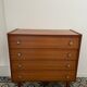 Vintage chest of drawers with 4 drawers, circa 1970