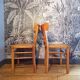 Paire de chaises de bistrot 1950