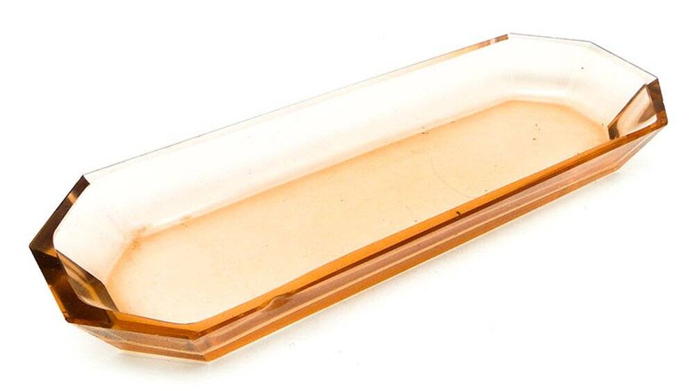 Art Deco Czechoslovakian toolbox by Moser, 1930s