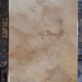 Small marble and gilded coffee table