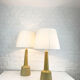 Pair of Ceramic Table Lamps Palshus, Denmark, design Esben Klint for Le Klint