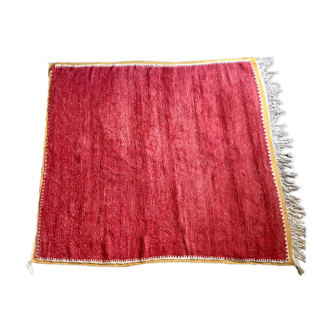 Tapis vintage rouge 1950