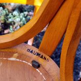 6 Baumann n°55 chairs from the 1950s