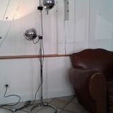 Floor lamp Reggiani "eyeball" chrome