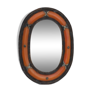 miroir ovale 30x24