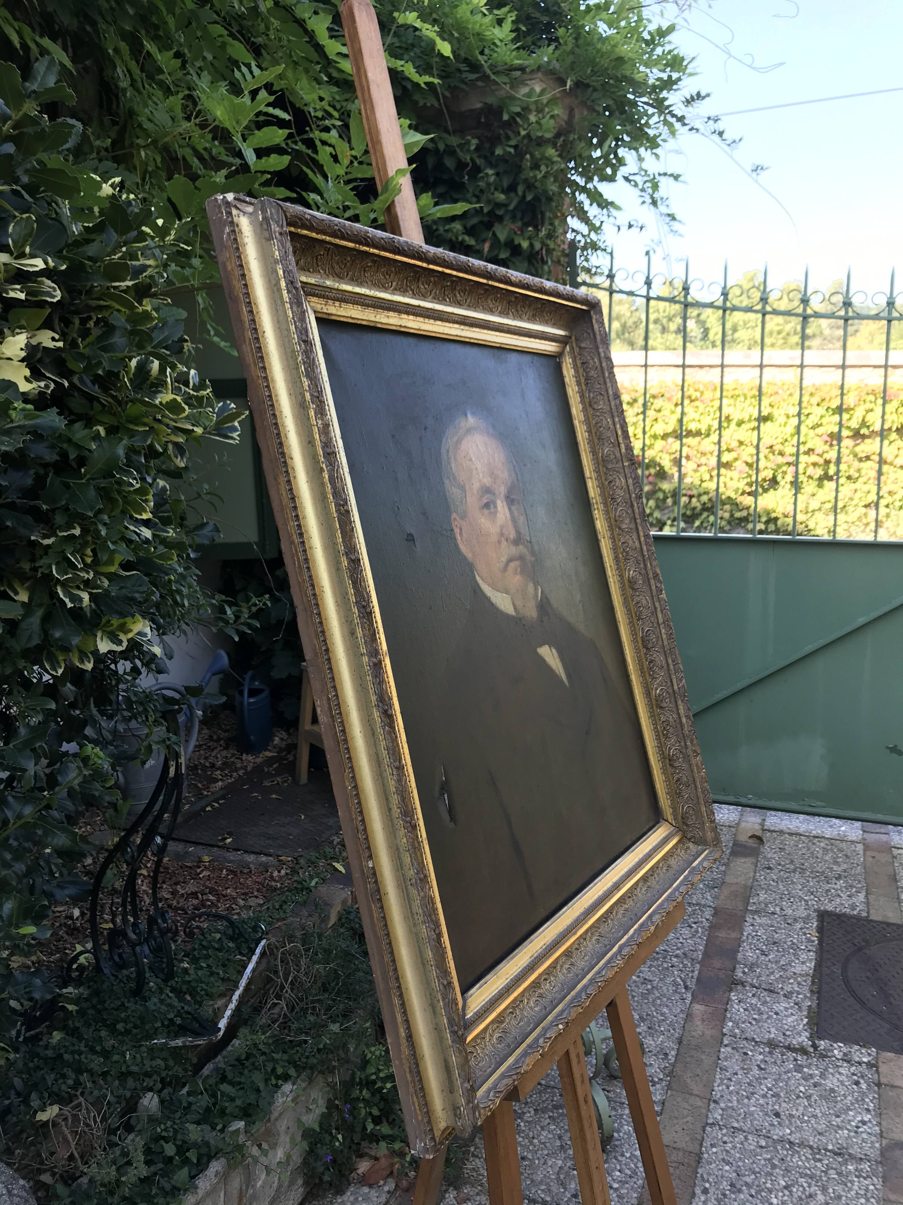 Portrait of 19th century bourgeois