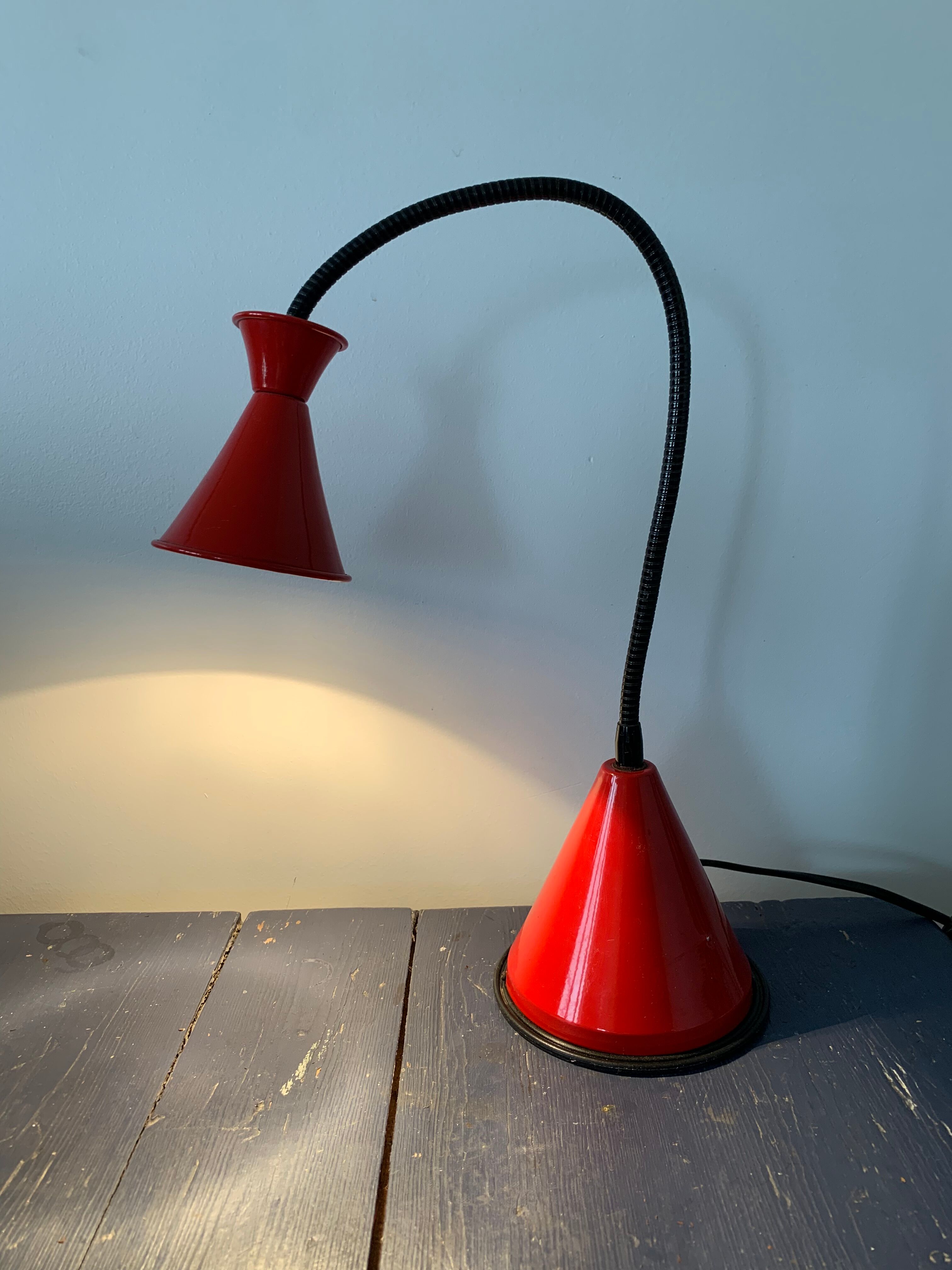 Vintage table lamp 80s